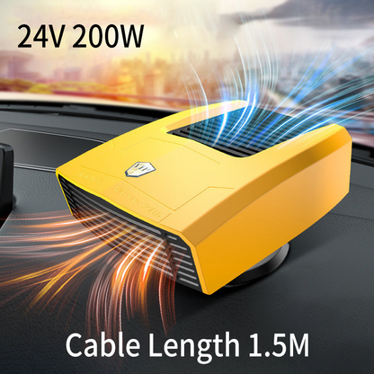 Winter Car Electric Heater 12V/24V Glass Defogger (Car Power)